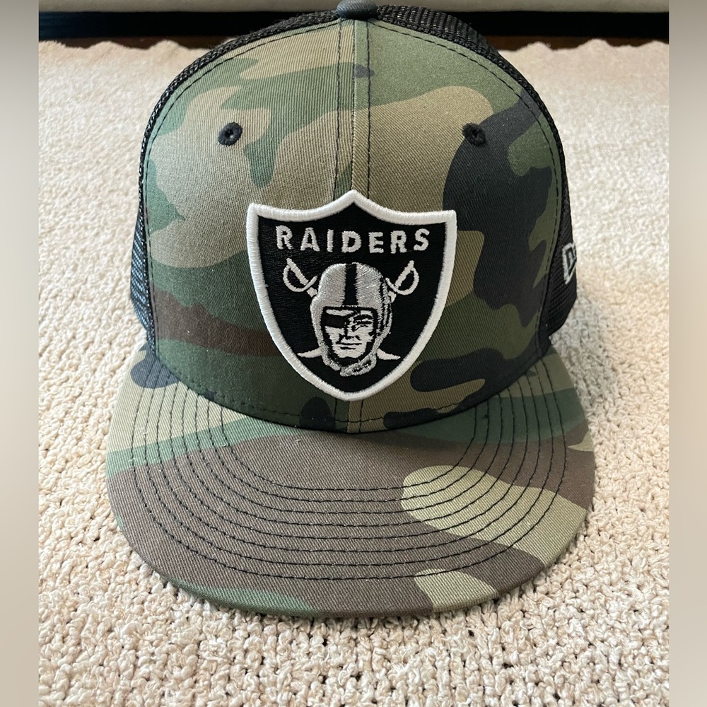 Raiders New Era SnapBack - Men’s, Camouflage Hat